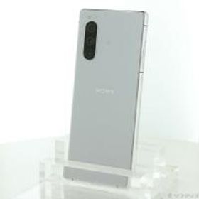 魅了 ✓新品同様 Xperia5 SOV41 グレー SIMロック解除済み 347