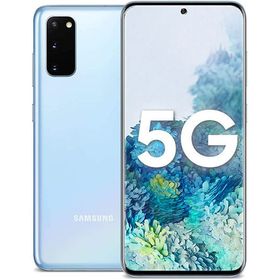美品難アリ Galaxy S20 5G au SCG01 128GB ブルー-