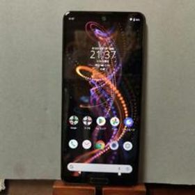 桜 印 AQUOS R5G QH-51A ブラックレイ 256GB docomo 難あり - 通販