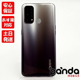 スマートフォン/携帯電話 スマートフォン本体 Oppo Reno5 A シルバーブラック 中古 スマートフォン本体 