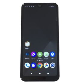 arrows We FCG01 ブラック au 未使用 スマートフォン本体 