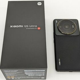 消費税無し Xiaomi 12s ultra 12/256GB ブラック 訳あり 文鎮化