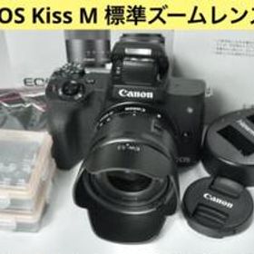 非対面販売 - 美品♫ミラーレスカメラ Canon EOS KissM 標準ズーム