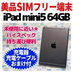 iPad mini 2019 (第5世代) 64GB SIMフリー スペースグレー 中古 