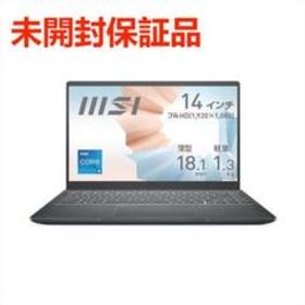 未開封保証品 MSIノートパソコン Modern-14-B11MOU-717JP | izohome.com