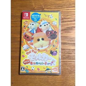 ニンテンドースイッチ(Nintendo Switch)のPUI PUI モルカー Let's！モルカーパーティー シュリンク付新品(家庭用ゲームソフト)