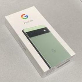 日本製/今治産 新品 Google Pixel6a 128GB SAGE 緑 本体 セージ | www