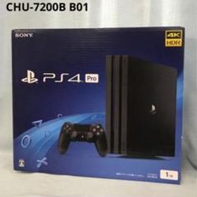 プレイステーション4 Pro CUH-7200BB (1TB) ゲーム機本体 中古 