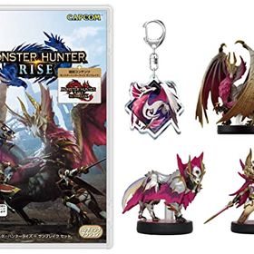 モンスターハンターライズ + サンブレイク セット Switch パッケージ版 +【モンスターハンターライズ:サンブレイク amiibo3種セット】メル・ゼナ + オトモガルク[メルゼガル] + オトモアイルー[メルゼネコ] (モンスターハンターライズ:サンブレイク アクリルマスコット 同梱)