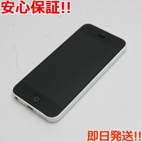 アイフォーン(iPhone)の美品 au iPhone5c 32GB ホワイト M444(スマートフォン本体)