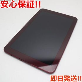キョウセラ(京セラ)の超美品 KYT33 Qua tab QZ10 ボルドー (タブレット)