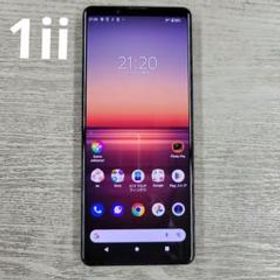 SONY Xperia 1 II ブラック 128 GB au 訳あり-