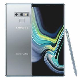 (再生新品)海外SIMフリー Samsung Galaxy Note9 N960U1 SIMフリースマートフォン 128GB シルバー(Cloud Silver) 国際送料無料
