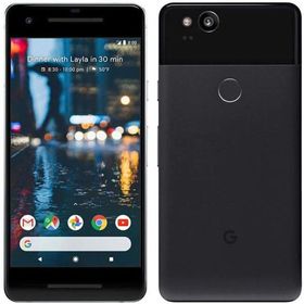(再生新品)SIMフリー Google 5.0 Pixel 2 | 64GB ブラック グローバル版 | 国際送料無料