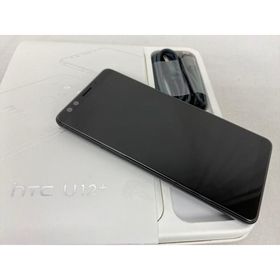 (中古) HTC U12+ セラミックブラック /99HAPA003-00 【国内版 SIMFREE】、SIMフリー