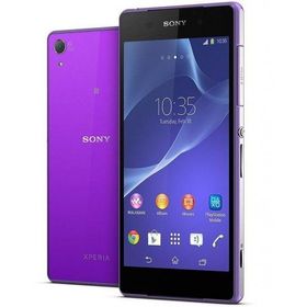 (再生新品)SIMフリー版 Sony Xperia Z2 (D6503) 16GB 紫パープル