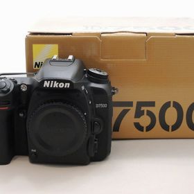 シリアルシール付 ☆Nikon ニコン D7500 ボディ 元箱付き☆A10 | www