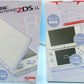 30%OFF SALE セール 美品 Newニンテンドー2DS LL ホワイト×ラベンダー