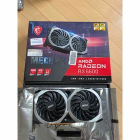 MSI Radeon RX6600 XT MECH 2X 8G OC(PCパーツ)