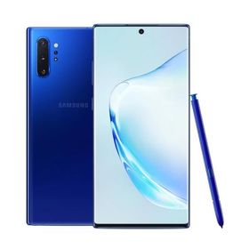 (再生新品) Samsung Galaxy Note10+ N975U1 海外SIMフリースマートフォン 256GB ブルー(Aura Blue) | 国際送料無料