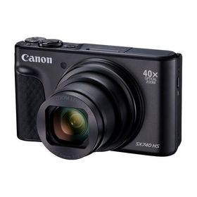 キヤノン Canon デジカメ PSSX740HS（BK） ブラック PowerShot SX740 HS 2030万画素 光学40倍 Wi-Fi対応（直送品）