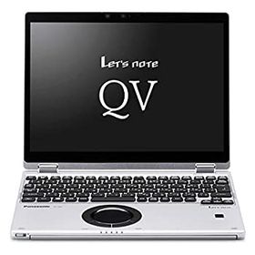 【中古】パナソニック ノートパソコン Let''s note QVシリーズ ブラック＆シルバー CF-QV9HDMQR