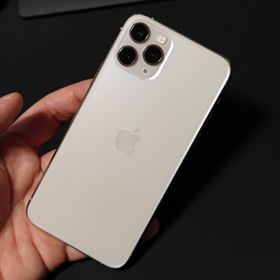 安い割引 iPhone11pro 64GBシルバー 中古品 訳あり iPhone本体