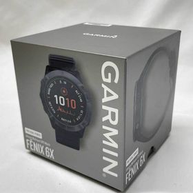 ガーミン(GARMIN)のガーミン fenix 6X Pro フェニックス6Xプロ Dual Power Ti Black 010-02157-53 ユニセックス 太陽電池式(腕時計)