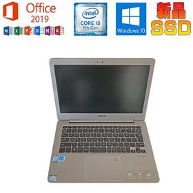 中古パソコンASUS ZenBook UX330U Microsoft Office 2019 Core i5 7200U 2.5GHz 8GB SSD256GB 13.3型FHD Windows11 WEBカメラ