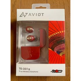 アビオット(AVIOT)のAVIOT TE-D01g イヤホン レッド(ヘッドフォン/イヤフォン)