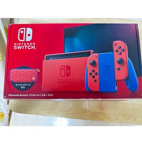 輸入品 - 【極美品】 Switch マリオレッド×ブルー 本体 Nintendo