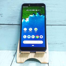 Y!mobile Android one s5 ダークブルー S5-SH 本体 白ロム SIMロック解除済み SIMフリー 543964