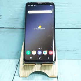 au SAMSUNG Galaxy S9 SCV38 ブラック [ジャンク] 本体 白ロム SIMロック解除済み SIMフリー 478035