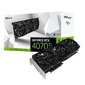 PNY（ピーエヌワイ） PNY GeForce RTX4070Ti 12GB VERTO LED 3FAN / PCI-Express 4.0 グラフィックスボード VCG4070T12TFXPB1