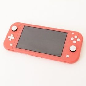 格安販売の switch 中古品 箱なし 充電器なし ライト コーラルピンク