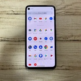 美品 SIMフリー Google Pixel 4a 128GB Brl Blue 購入純正品 家電