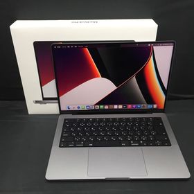 〔中古〕MacBook Pro (14-inch・M1Pro・2021) 16GB/512GB MKGP3J/A スペースグ(中古保証3ヶ月間)