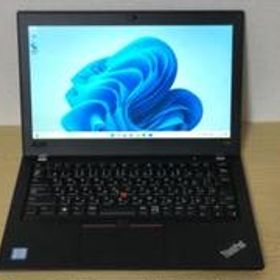 黒タタキSL/朱天黒 【訳あり品/第8世代i3搭載】ThinkPad X280