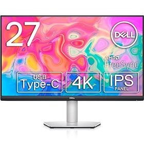 dell s2722qc 27インチ 4k モニター (3年間無輝点交換保証/ips非光沢/usb type-c・hdmix2/srgb 99%/縦横回転・高さ調整/4ms/amd freesync/スピーカー付)