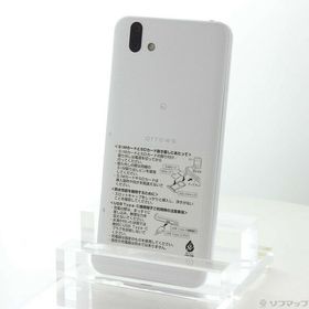 【中古】FUJITSU(富士通） arrows U 32GB ホワイト 801FJ SoftBank 〔ネットワーク利用制限▲〕 【247-ud】