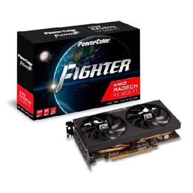 PowerColor Fighter AMD Radeon RX 6650 XT グラフィックカード 8GB GDDR6メモリ付き(並行輸入品)