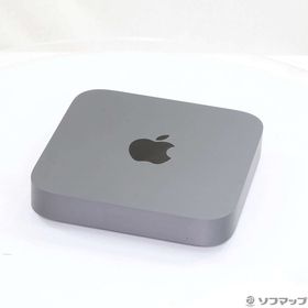 【中古】Apple(アップル) Mac mini Late 2018 MRTR2J／A Core_i3 3.6GHz 8GB SSD128GB スペースグレイ 〔10.15 Catalina〕 【305-ud】