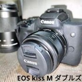 保証残有り Canon EOS KISS M ボディ BK ダブルズーム www