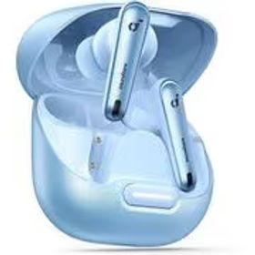 アンカー Anker 完全ワイヤレスイヤホン Soundcore Liberty 4 NC ノイズキャンセリング/Bluetooth対応 ライトブルー A3947N61