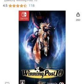 ウイポ10(Winning Post 10) Switch 新品¥6,500 中古¥6,050 | 新品