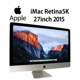 美品★iMac 27inch 5K 2015 Core i7/16GB/1TB