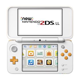 Newニンテンドー2DS LL ホワイト×オレンジ Nintendo 3DS