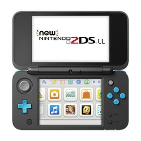 Newニンテンドー2DS LL 【ブラック×ターコイズ】 Nintendo 3DS