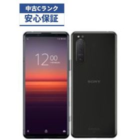 希少 【中古】SONY(ソニー) Xperia 5 II 128GB ブルー SOG02 auロック