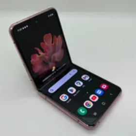 [3267] 256GB Galaxy Z Flip 5G ブロンズ SIMフリー android 人気ランキング 折りたためる 折畳み式 格安 中古スマホ スピード発送